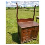 Antique Dry Sink Wash Stand in Good Condition