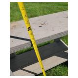 Vintage side Table and Vintage Wooden Bench