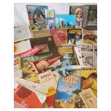 Vintage Magazines of various Titles, Vintage Pennants, Vintage OTC Atlas, and Much More