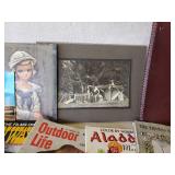 Vintage Magazines of various Titles, Vintage Pennants, Vintage OTC Atlas, and Much More