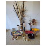 Misc Vintage Décor Lot Funny Cow Décor, Brazil, Made in USA, Enesco and More