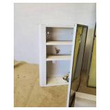 2 Antique Medicine Cabinets and working Light