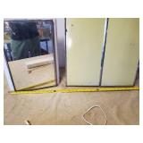 2 Antique Medicine Cabinets and working Light