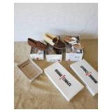 3 pair of Minnetonka Moccasins various sizes and styles