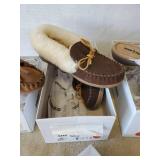 3 pair of Minnetonka Moccasins various sizes and styles