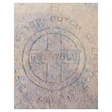 Large #12 Cast IronTri Foot  Cauldron with Lid ,and Griswold Cast Iron Pot