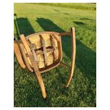 Gorgeous Vintage Rocking Chair Solid Condition, and Antique Dry Wash Stand