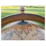 Amazing RARE Large BAR Zodiac Sign Globe