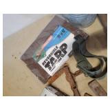 Misc Lot Propane Torch Kit, Small Hand Axe, New Reversable Tarp and Much More