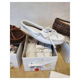 4 Pair New in Box Minnetonka Moccassins