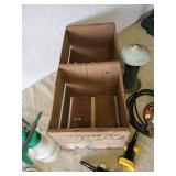 Vintage Snoboy Orange Double Crate Birt Feeders, Sprinklers and More