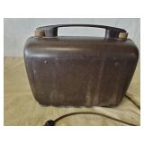 Vintage Crosley Radio Plugged in and Powered up