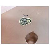 Nasco ceramic Décor, Willow Tree, Vintage TV tray and more with Double sided Wood Crate