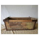 Vintage Large Flav-o-Rite Banana Box with Vibrant Color