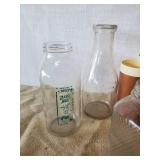 Vintage Krumkake, Jars, Vintage Creamettes Tin, Thermo-Serv Glasses and more