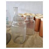 Vintage Krumkake, Jars, Vintage Creamettes Tin, Thermo-Serv Glasses and more