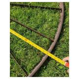 Approx 55" Large Vintage Metal Wheel