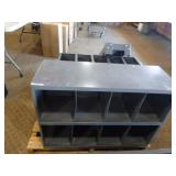 3 Piece Metal Bolt Bin Cabinet