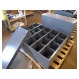 3 Piece Metal Bolt Bin Cabinet