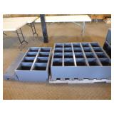 3 Piece Metal Bolt Bin Cabinet