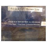 2 Sets of Luxuriously Soft Cotton Flannel Sheet Sets