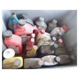 Large Lot of Garage Fluids