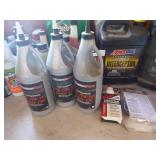 Large Lot of Garage Fluids