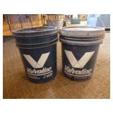 2 Pails of Valvoline SAE 80w90 Gear Oil