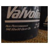 2 Pails of Valvoline SAE 80w90 Gear Oil