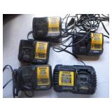 DeWalt Bag with Battery Chargers