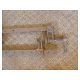 2 Steel Clamps