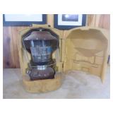 Vintage Coleman Brown Lantern in Carry Case