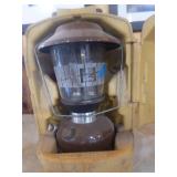 Vintage Coleman Brown Lantern in Carry Case