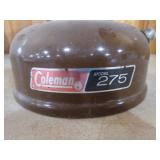 Vintage Coleman Brown Lantern in Carry Case