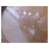 Vintage Coleman Brown Lantern in Carry Case