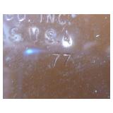 Vintage Coleman Brown Lantern in Carry Case