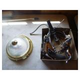 Ceiling Light and Faucets