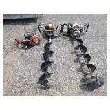 3 Gas Ice Augers