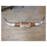 Mounted Longhorn Steer Horns