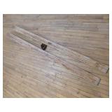 Antique Wooden Snow Skis