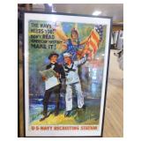 2 U.S. Navy Recruiting Framed Prints