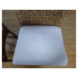 4 Safavieh Wicker Bar Stools