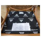 4 Safavieh Wicker Bar Stools