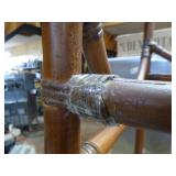 4 Safavieh Wicker Bar Stools