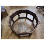 Feudal Oak Jamestown Octagon Wood Coffee Table