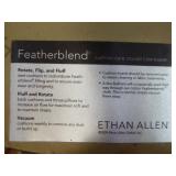 Ethan Allen Chair and Ottoman