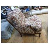 Ethan Allen Chair and Ottoman