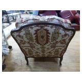 Ethan Allen Chair and Ottoman