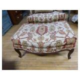 Ethan Allen Chair and Ottoman