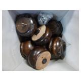 Hancock & Moore 3 Piece Red Leather Living Room Furniture